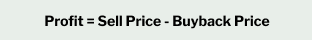 Short Selling formula