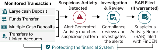 Bank Secrecy Act illustration